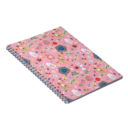 HARRY POTTER™ | Chocolade-kikkers en Snoep-patroon Notitieboek (Rechterzijde)
