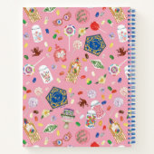 HARRY POTTER™ | Chocolade-kikkers en Snoep-patroon Notitieboek (Achterkant)