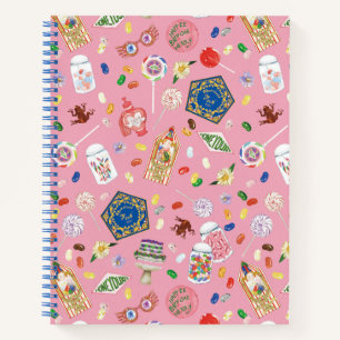HARRY POTTER™ Chocolade-kikkers en Snoep-patroon Notitieboek