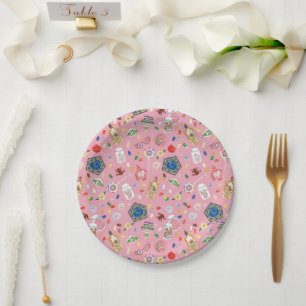 HARRY POTTER™   Chocolade-kikkers en Snoep-patroon Papieren Bordje