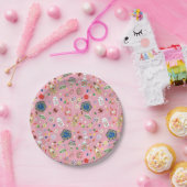 HARRY POTTER™ | Chocolade-kikkers en Snoep-patroon Papieren Bordje (Feest)