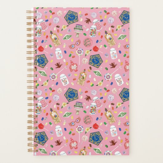 HARRY POTTER™ | Chocolade-kikkers en Snoep-patroon Planner (Voorkant)