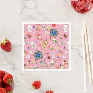 HARRY POTTER™   Chocolade-kikkers en Snoep-patroon Servet