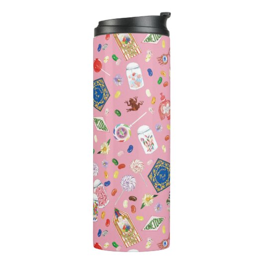 HARRY POTTER™ | Chocolade-kikkers en Snoep-patroon Thermosbeker (Gedraaid links)