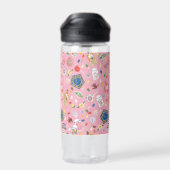 HARRY POTTER™ | Chocolade-kikkers en Snoep-patroon Waterfles (Achterkant)