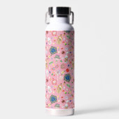 HARRY POTTER™ | Chocolade-kikkers en Snoep-patroon Waterfles (Voorkant)