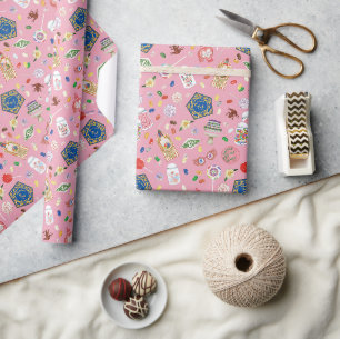 HARRY POTTER™   Chocolade Kikkers & Snoep Patroon Cadeaupapier