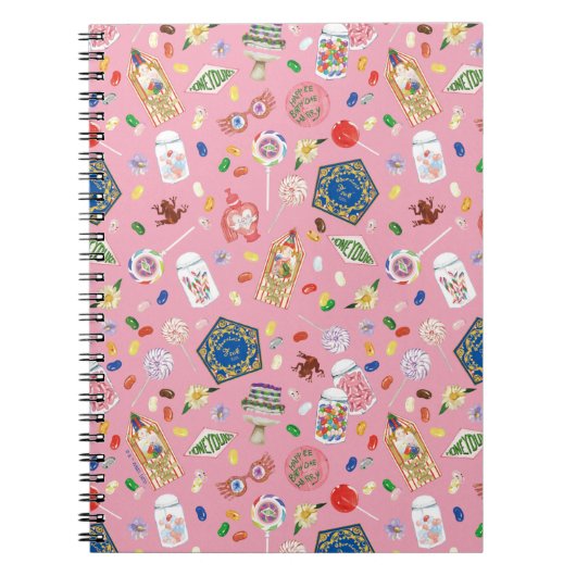 HARRY POTTER™ | Chocolade Kikkers & Snoep Patroon Notitieboek (Voorkant)