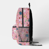 HARRY POTTER™ | Chocolate Frogs & Candy Pattern Bedrukte Rugzak (Rechts)