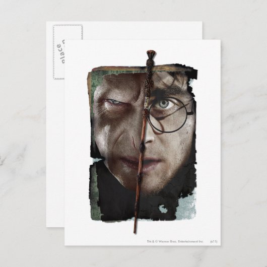 Harry Potter Collage 10 Briefkaart (Voorkant / Achterkant)