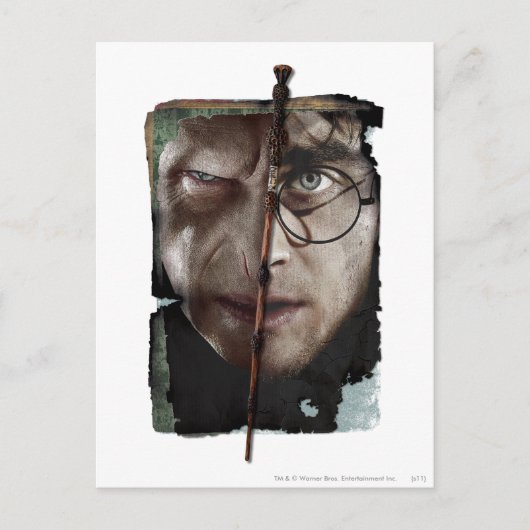 Harry Potter Collage 10 Briefkaart (Voorkant)