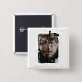 Harry Potter Collage 10 Vierkante Button 5,1 Cm (Voorkant /achterkant)