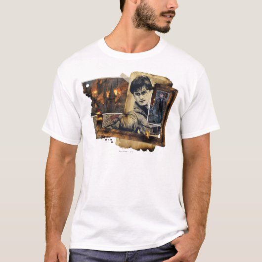 Harry Potter Collage 7 T-shirt (Voorkant)