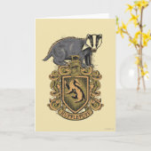 Harry Potter | CREST Hufflepuff met Das Kaart (Gele Bloem)