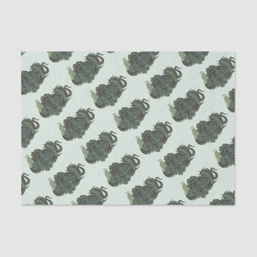 Harry Potter | CREST Slytherin Tissuepapier (Voorkant)