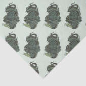Harry Potter | CREST Slytherin Tissuepapier (Detail)