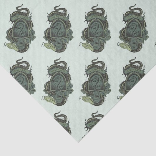Harry Potter | CREST Slytherin Tissuepapier (Detail)