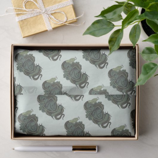 Harry Potter | CREST Slytherin Tissuepapier (Geschenk)