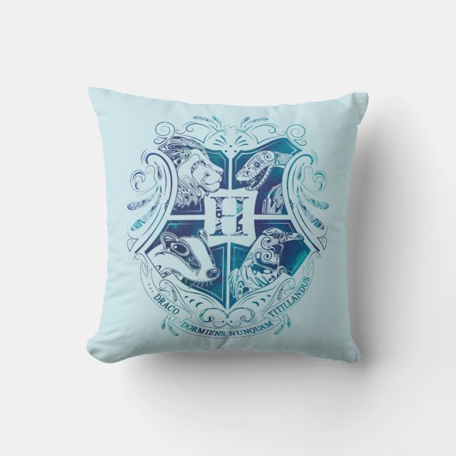 Harry Potter | CREST van Aguamenti HOGWARTS™ Kussen (Voorkant)