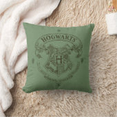 Harry Potter | CREST van de Banner Hogwarts Kussen (Deken)