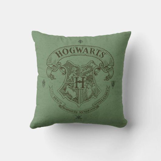 Harry Potter | CREST van de Banner Hogwarts Kussen (Achterkant)