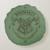 Harry Potter | CREST van de Banner Hogwarts Rond Kussen (Achterkant)