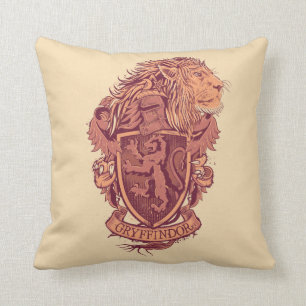 Harry Potter CREST van de Leeuw Gryffindor Kussen