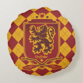 Harry Potter | CREST van Gryffindor QUIDDITCH™ Rond Kussen (Achterkant)
