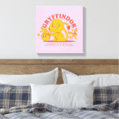 HARRY POTTER™ | Cute GRYFFINDOR™ Hogwarts School Canvas Afdruk (Insitu (Slaapkamer))