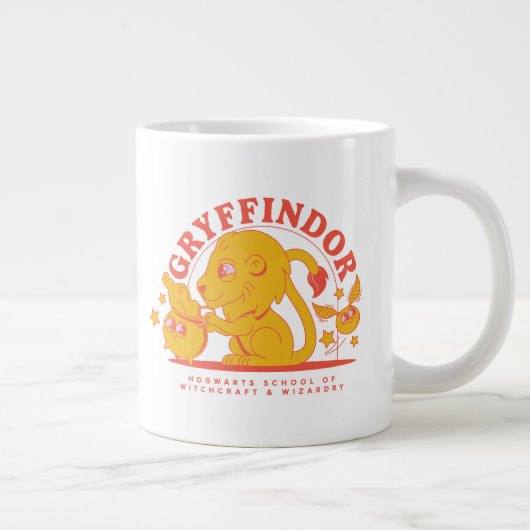 HARRY POTTER™ | Cute GRYFFINDOR™ Hogwarts School Grote Koffiekop (Rechts)