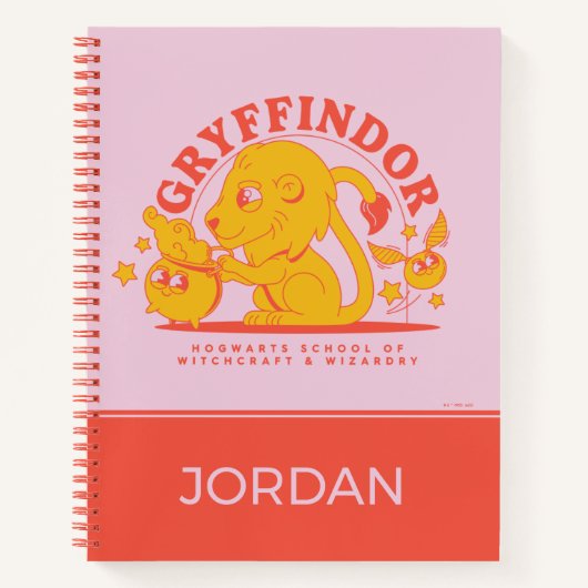 HARRY POTTER™ | Cute GRYFFINDOR™ Hogwarts School Notitieboek (Voorkant)