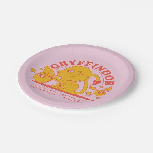 HARRY POTTER™ | Cute GRYFFINDOR™ Hogwarts School Papieren Bordje (Gekanteld)