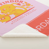 HARRY POTTER™ | Cute GRYFFINDOR™ Hogwarts School Sherpa Deken (3/4)