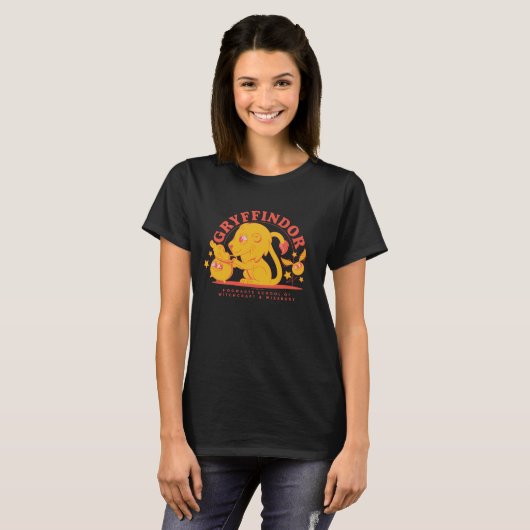 HARRY POTTER™ | Cute GRYFFINDOR™ Hogwarts School T-shirt (Voorkant volledig)