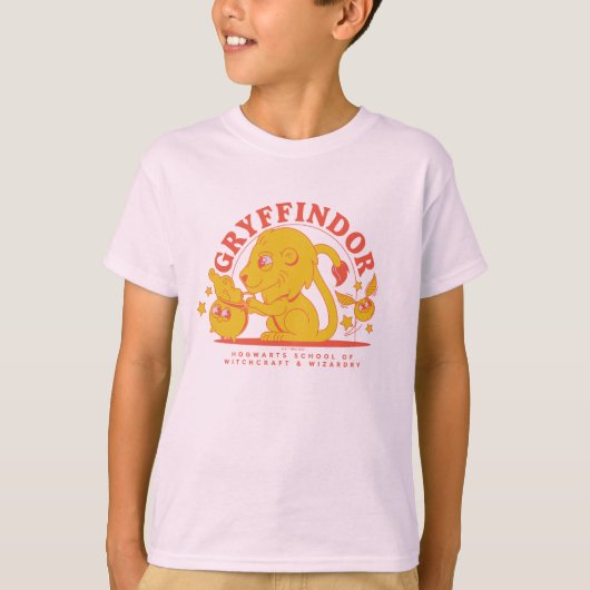HARRY POTTER™ | Cute GRYFFINDOR™ Hogwarts School T-shirt (Voorkant)