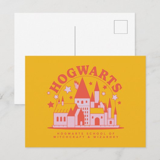 HARRY POTTER™ | Cute HOGWARTS™ School Briefkaart (Voorkant / Achterkant)