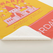 HARRY POTTER™ | Cute HOGWARTS™ School Sherpa Deken (3/4)