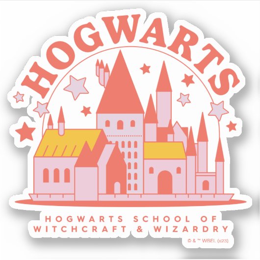 HARRY POTTER™ | Cute HOGWARTS™ School Sticker (Voorkant)