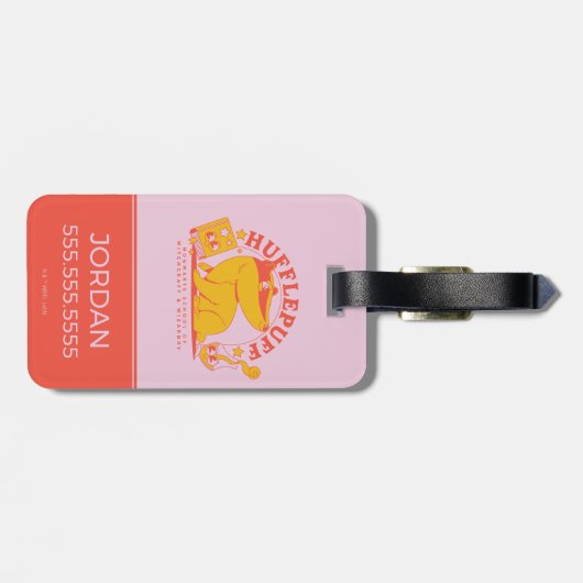 HARRY POTTER™ | Cute HUFFLEPUFF™ Bagagelabel (Achterkant horizontaal)