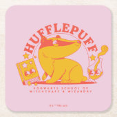 HARRY POTTER™ | Cute HUFFLEPUFF™ Kartonnen Onderzetters (Voorkant)