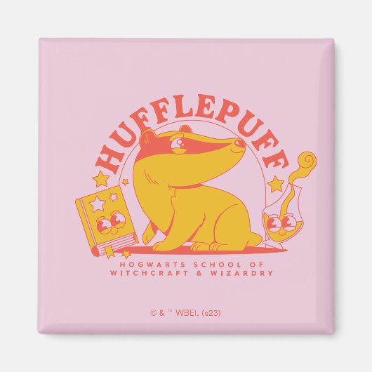 HARRY POTTER™ | Cute HUFFLEPUFF™ Magneet (Voorkant)