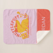 HARRY POTTER™ | Cute HUFFLEPUFF™ Sherpa Deken (Voorkant (horizontaal))