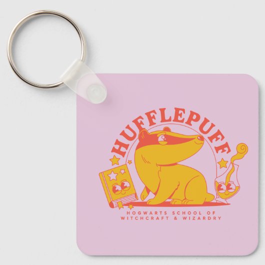 HARRY POTTER™ | Cute HUFFLEPUFF™ Sleutelhanger (Voorkant)