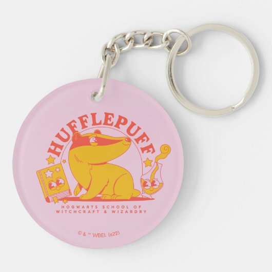 HARRY POTTER™ | Cute HUFFLEPUFF™ Sleutelhanger (Achterkant)