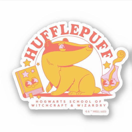 HARRY POTTER™ | Cute HUFFLEPUFF™ Sticker (Voorkant)