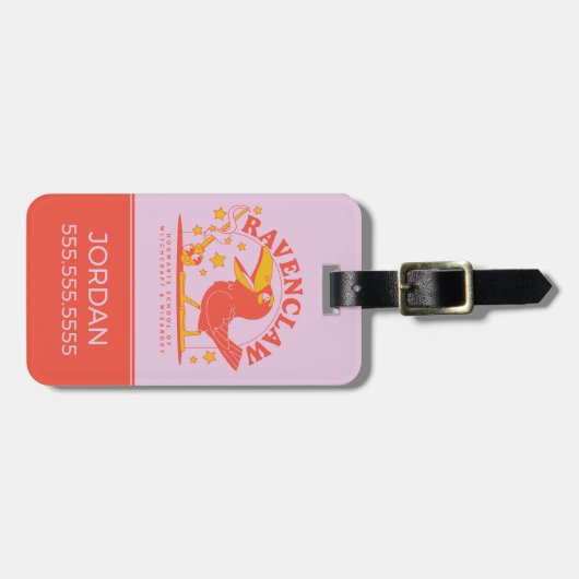 HARRY POTTER™ | Cute RAVENCLAW™ Hogwarts School Bagagelabel (Voorkant horizontaal)