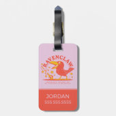 HARRY POTTER™ | Cute RAVENCLAW™ Hogwarts School Bagagelabel (Achterkant verticaal)