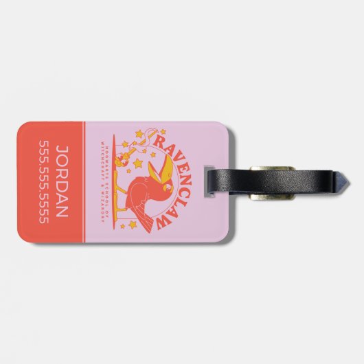 HARRY POTTER™ | Cute RAVENCLAW™ Hogwarts School Bagagelabel (Achterkant horizontaal)