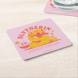 HARRY POTTER™   Cute SLYTHERIN™ Hogwarts School Kartonnen Onderzetters