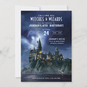 Harry Potter   Dark Zweinstein Castle Verjaardag Kaart